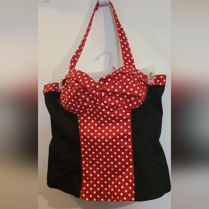 Royal bone xxl vintage halter top.